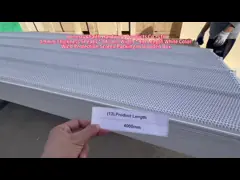 3500 mm comprimento vedação anti-UV branca à prova de vento e supressão de poeira para uso na mina