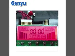 Customizable FSTN LCD Display Positive Segmented 3 Colors Backlight For Freezer