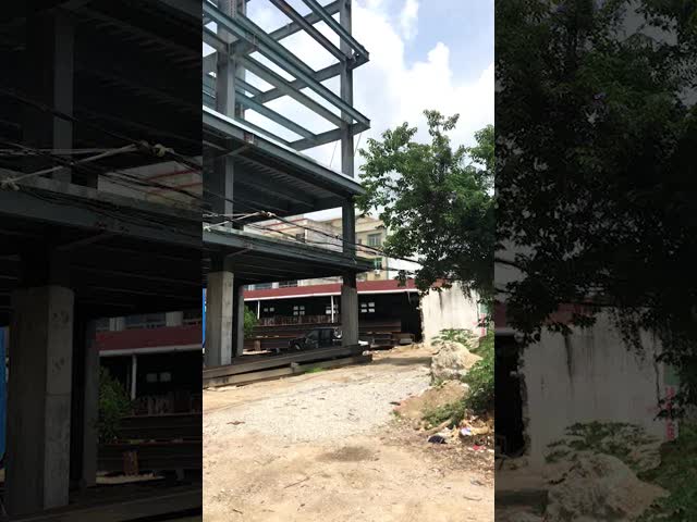 Lightweight Prefab Steel Workshop Steel Structure Roof Warehouse Steel Structure Shed for Welding Processing