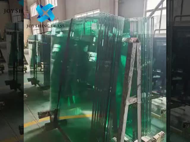 パーソナライズされた 21.52mm 透明 PVB テンパレートラミネートガラスレイル