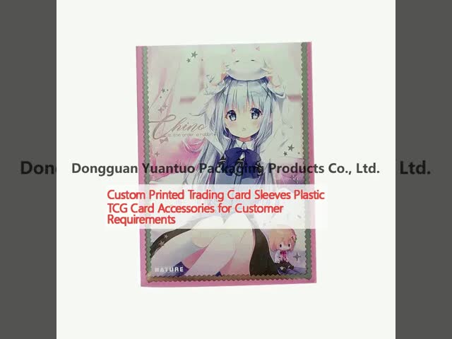 カスタムプリント トレーディングカード スリーブ プラスチックのTCGカード アクセサリー