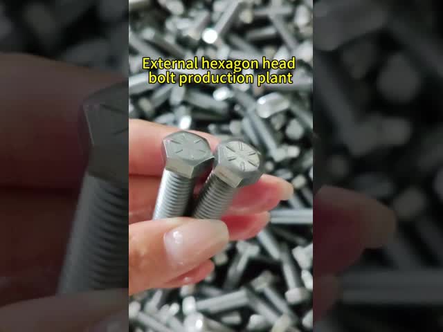 Factory Wholesale Environmental Protection Color Zinc Hexagon Bolt Electrophoresis Black Hexagon Full Tooth Screw.