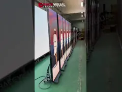 P2.5 इनडोर पोस्टर 640x1920 मिमी शॉपिंग मॉल, रिटेल स्टोर, कॉन्फ्रेंस रूम, प्रदर्शनी और शादी के लिए