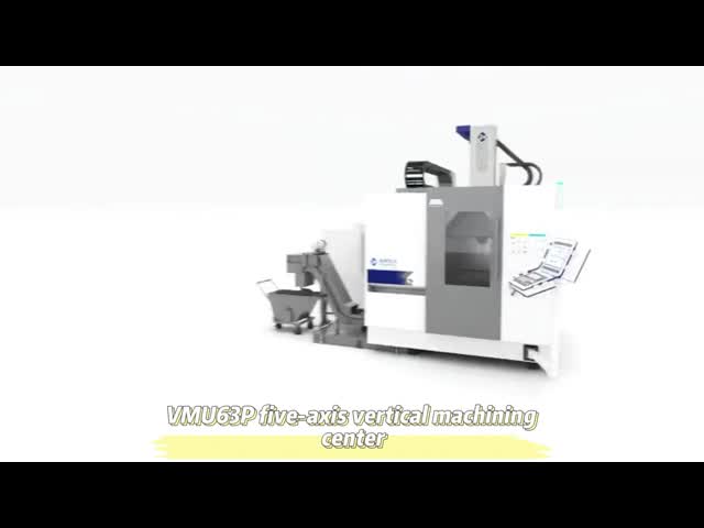 SMTCL 5軸垂直加工センター VMU80P 人工鉱物鋳造石床柱加工センター