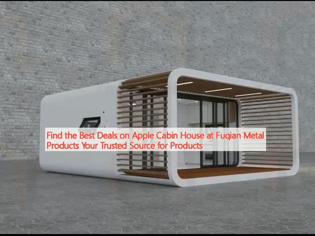 Space Capsule House Fuqian Metal s Personalized Customized Services for Diversified Markets