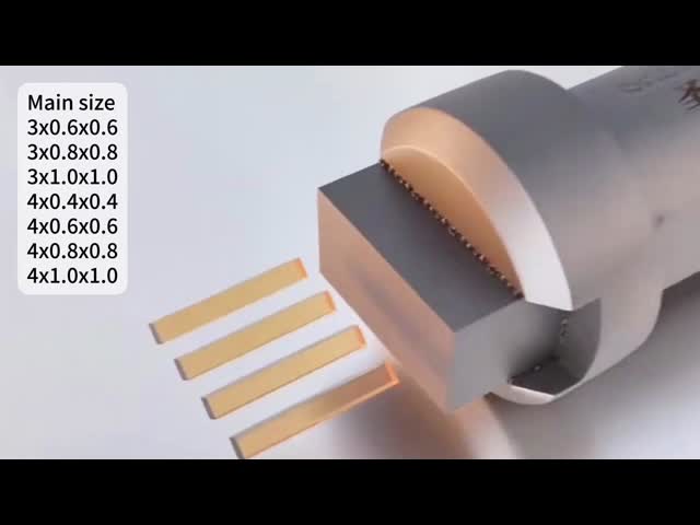 シングルクリスタル合成工業ダイヤモンド Hpht CVD ダイヤモンドログ 4x 0.7x 0.7mm