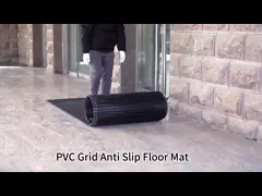 Waterproof Anti Slip PVC Floor Mat For High Traffic Areas Eco-Friendly And No Smell