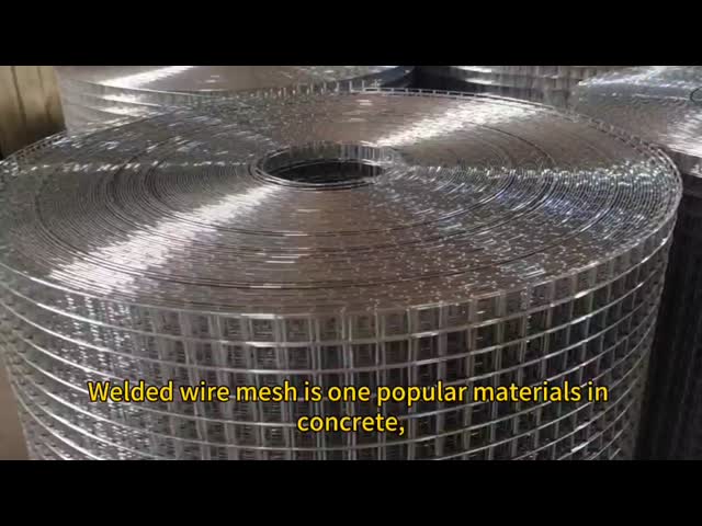 Electric Galvanized  Roll type Welded Wire Mesh Square hole Rectangle hole