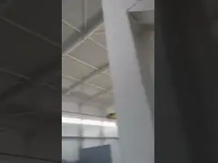 2mm 厚さ ブレード ギアボックス 大型 ガレージ 天井扇風機 1.5KW 55RPM video