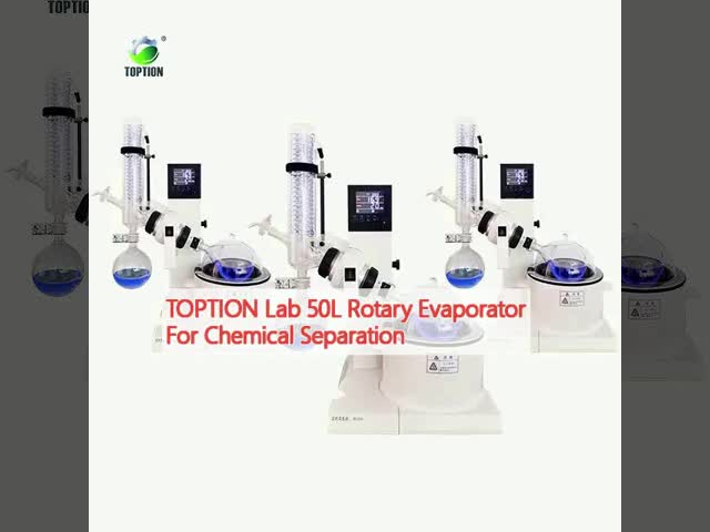 Лаборатория TOPTION 50L вращающийся испаритель для химической сепарации