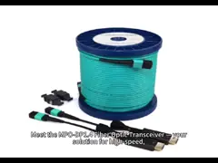 MPO Fiber Cable for High-Performance Data Transmission and Plug-and-Play Installation