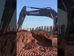 Used Volvo 350 Excavator Hydraulic Crawler Digger Construction Vehicle Excavator