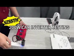 Customized Support SZSSTH Universal Socket Portable 12V 220V 2 AC Outlets 2USB 200W GaN PD Fast Charger Car Power Inverter
