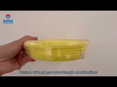 Heatproof PTFE Insulated Wires Single Core With Various Colors