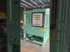 Old Refrigerator Disassembly Line Ac Refrigerant Recovery System 25HP Oi Less Recovery Gas Charging Machine