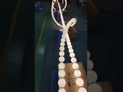 De lineaire van het de Lampen135w 45W Witte Glas van de Glastegenhanger van het de Balplafond Lichte Verzegelende Glans
