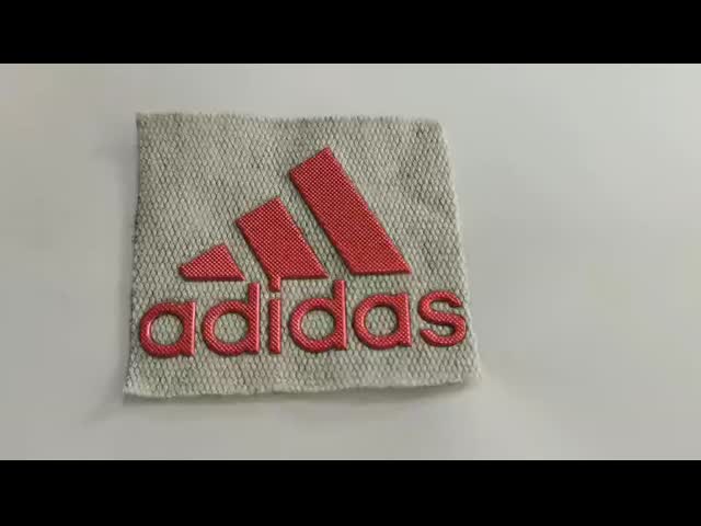 Custom Plastisol TPU 3D Full Color Heat Transfer Patches With Your Own Logo