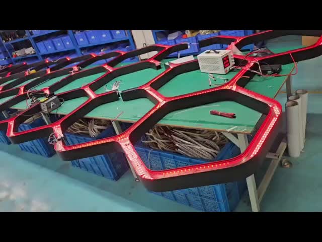 Hexagon Led Linear Light Customized LED Light For Shopping Mall