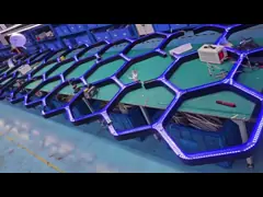 هيكساجون LED خطية الضوء مصباح LED مخصص لمراكز التسوق