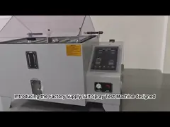 रिसाव सुरक्षा सुरक्षा / अति ताप / अति भार नमक छिड़काव संक्षारण परीक्षण कक्ष 270L