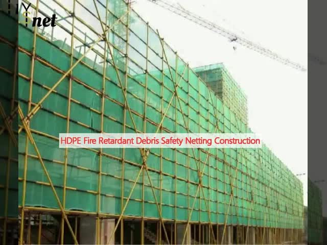 オレンジ 建築物 防災網 HDPE 耐火ゴミ網 パーソナライズ