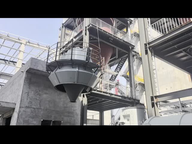 垂直製石膏工場 - 建設材料の高効率の磨き