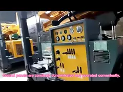 Equipamento de perfuração de água 263KW Máquina de perfuração de poços de água diesel Rig de perfuração de poços portátil