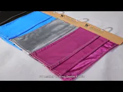 China Broken Twill Printed Denim Fabric 67% Cotton 28% Polyster 3% Rayon 2% Spandex supplier