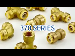 1/2 Inch Brass Push In Fittings PEX Pipe Connector For Reliable Water Supply