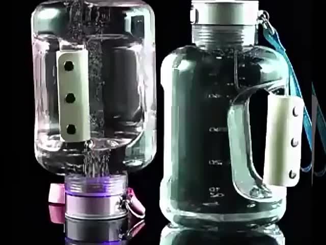ポータブルUSB充電可能な水素豊かな水生成器 SPE 1500ml水素水瓶