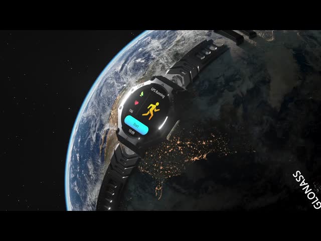 KC91 GPS スマートウォッチ 1.39'スクリーンサポート GPT懐中電灯 ブルूटゥース 多種スポーツ
