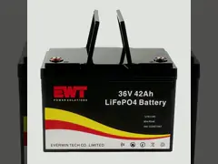 LiFePO4 mit hoher Kapazität 36V 50Ah Lithium-Eisenphosphat-Batterie-Modul mit 51,2V Nennspannung