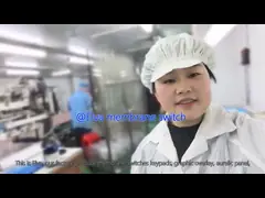 Προσαρμοσμένος διακόπτης μεμβράνης PET για ιατρικό εξοπλισμό και βιομηχανικές εφαρμογές