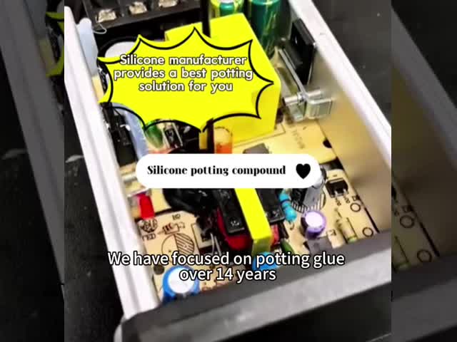 Bulk Flame Retardant Silicone Epoxy Resin Potting Compound Glue For Electronics Hardness 90 Epoxy Potting Glue