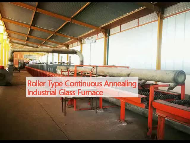 Tipo fornalha de vidro industrial do rolo do recozimento contínuo
