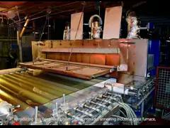 Roller Type Continuous Annealing Industrial Glass Furnace