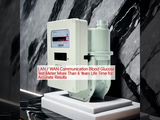 LAN / WAN Communication Blood Glucose Test Meter More Than 6 Years Life Time for Accurate Results