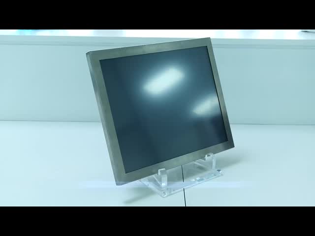 PC de aço inoxidável redondo liso do painel apoio industrial de WIFI de um tela panorâmico de 12 polegadas