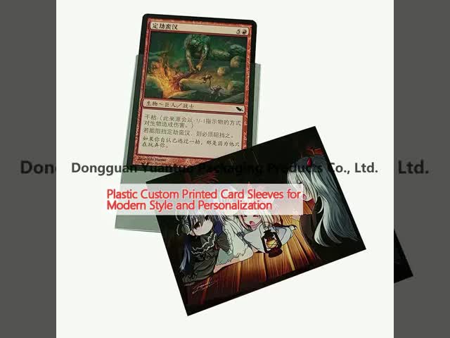 パーソナライズされたアートカード袖 彩色印刷,滑らない質感,MTG,ポケットモンスター,Yu-Gi-Ohに最適!