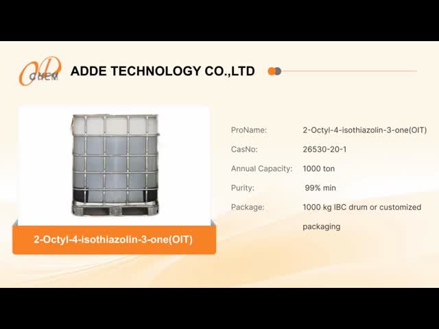 2-オクトイル-4-イソシアゾリン-3-ワン OIT 水処理化学物質 CAS番号26530-20-1