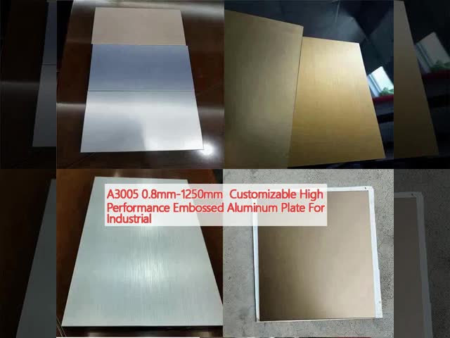A3005 0.8mm-1250mm 工業用高性能カスタマイズ可能な凸版アルミニウムプレート