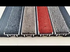 18MM الألومنيوم مدخل الحصير الثقيلة حصيرة في الهواء الطلق للمباني التجارية