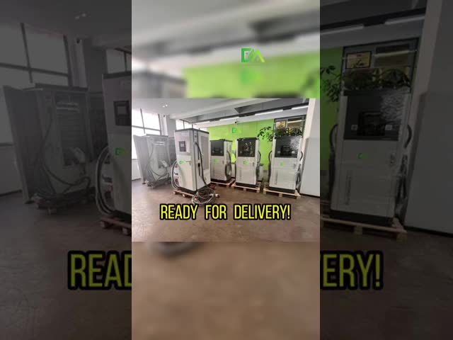 120kW DC Fast EV Charger with Smart Power Distribution and IP54 Protection