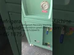 air conditioner 10HP refrigerant vapor recovery charging machine ac gas charging station explosion proof recovery pump