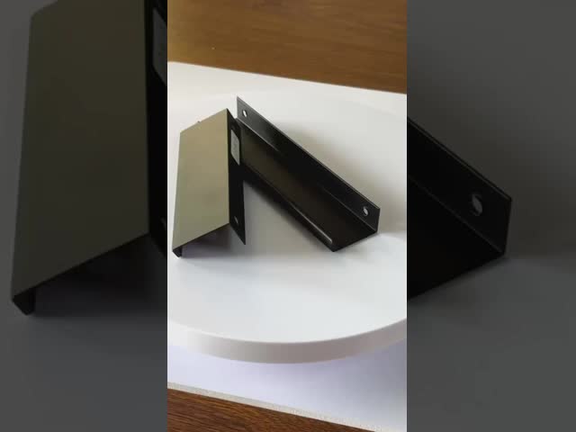 滑り防止のアルミ製 隠しキャビネットハンドル