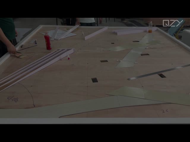 Мастер-план ландшафтного дизайна модель акриловый архитектурный 1/600 Сямэнь Водно-болотный парк TOD