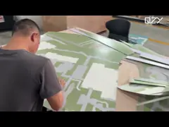 Landscape Design Master Plan Model Acrylic Architectural 1/600 Xiamen Wetland Park TOD