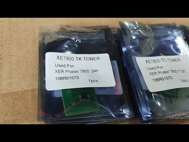 Toner Cartridge Chip for Xerox Phaser7800 (106R01570 106R01571 106R01572 106R01573)