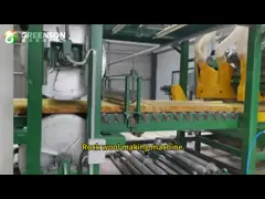 10000 ton-60000 ton wydajna linia produkcyjna płytek z wełny mineralnej