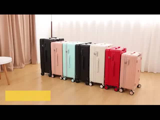 888 Luggage New Model Luggage Case Durable College Student Trolley Suitcase Multi-Directional Wheels Travel Case Carry-On with Combination Lock hard shell luggage